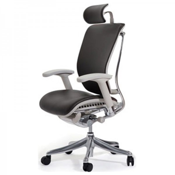 Эргономичное кожаное кресло Expert  Spring Leather SPL-01G