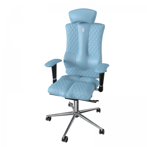 Эргономичное дизайнерское кресло Elegance Light Blue