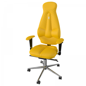 Эргономичное дизайнерское кресло Galaxy Yellow