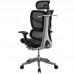 Эргономичное кресло Expert Fly HFYM01-BK   (черное)